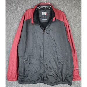 32 Degrees Jacket Mens 4XL Performance Black Red Fleece Lined EUC